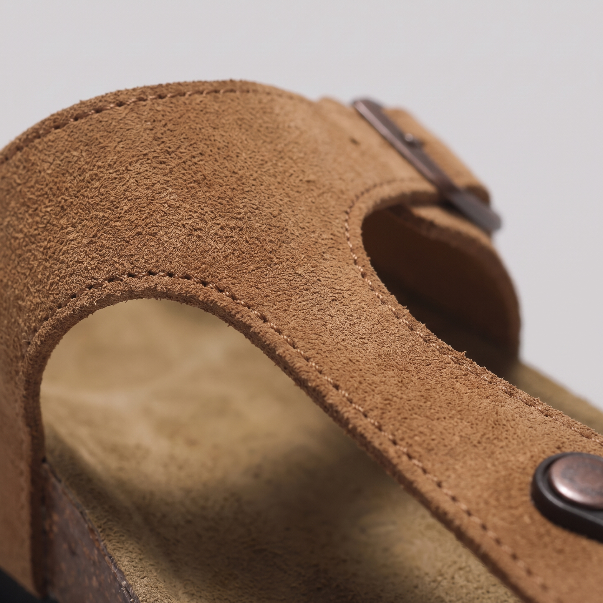 Heren Slippers Met Gesp