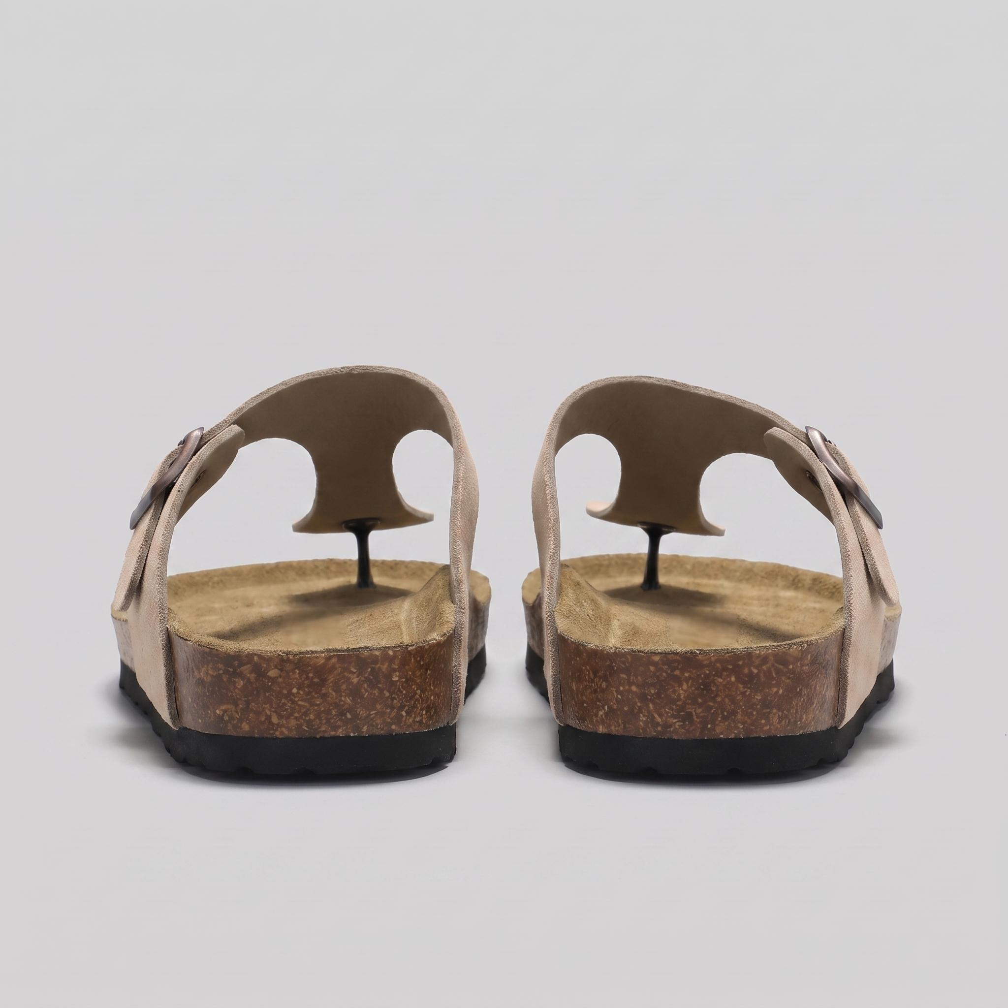 Heren Slippers Met Gesp