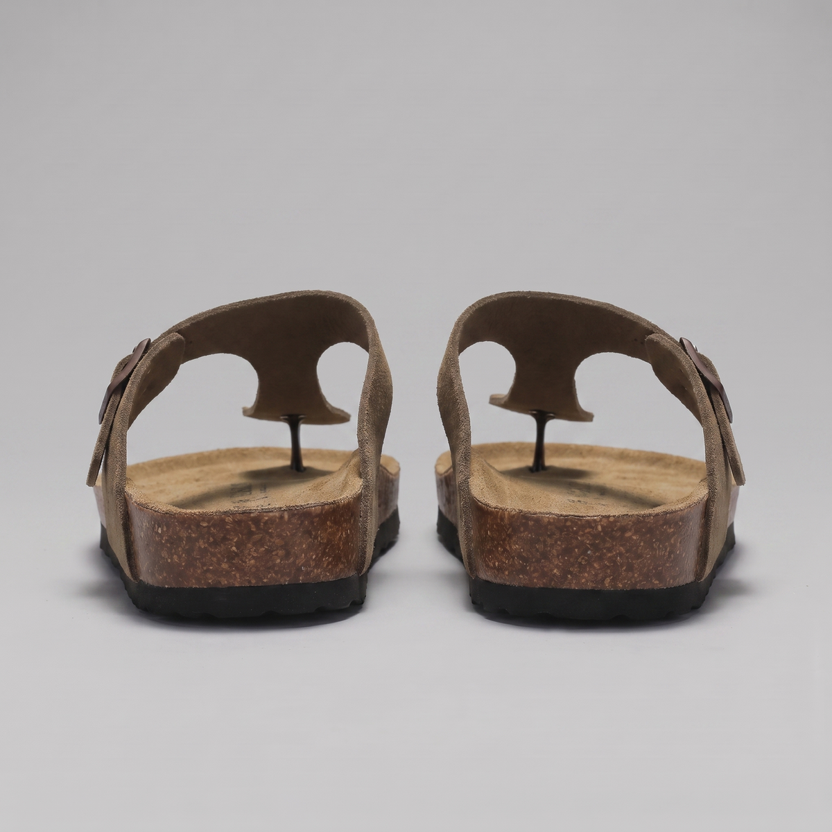 Heren Slippers Met Gesp