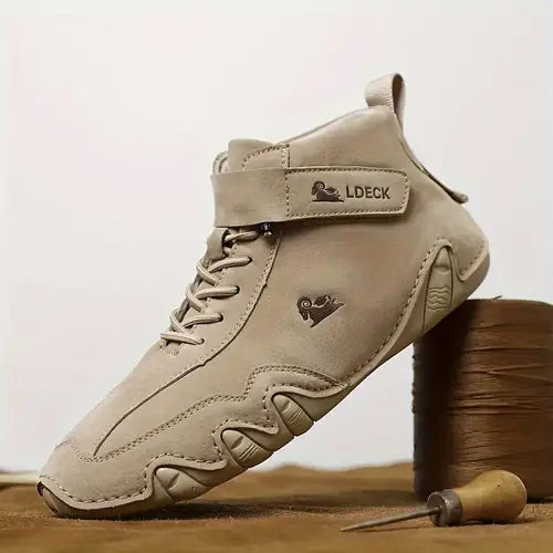 Heren Sneakers met Hoge Schacht en Vetersluiting
