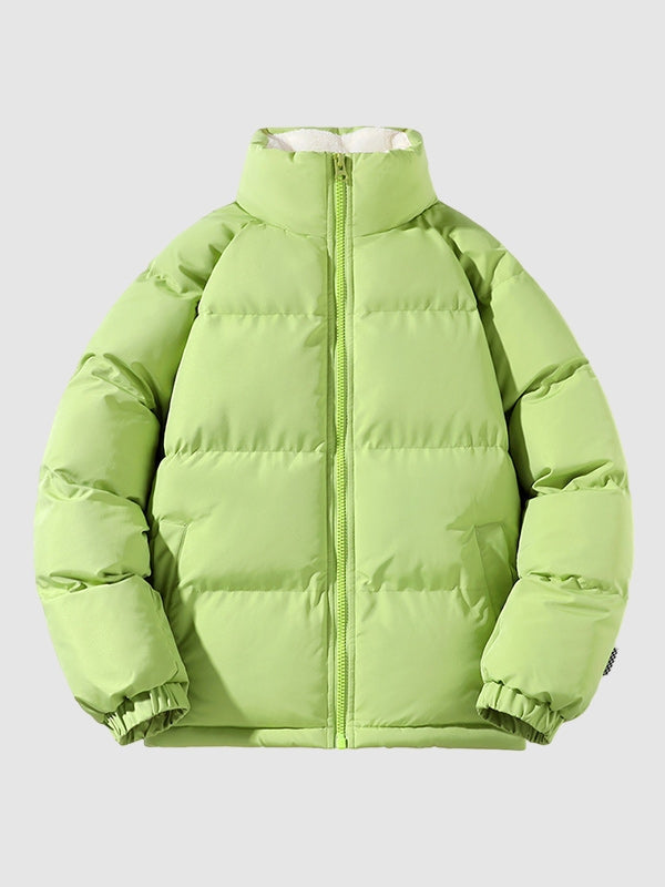 Heren Winterjas met Fleecevoering en Waterdicht Materiaal voor Jacket
