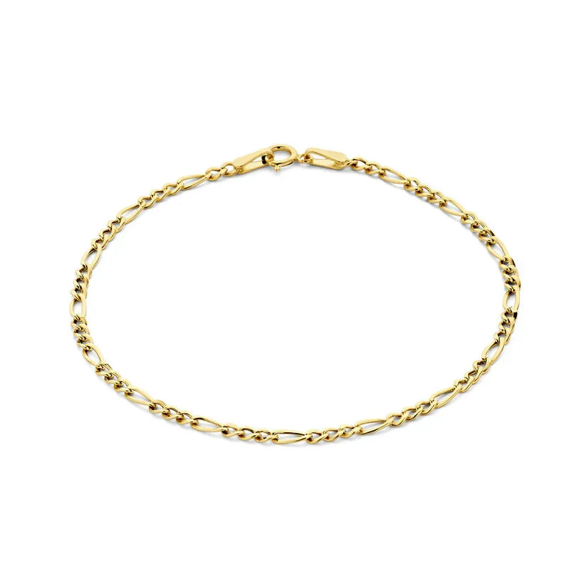 Elegante witgouden armband met verfijnde details