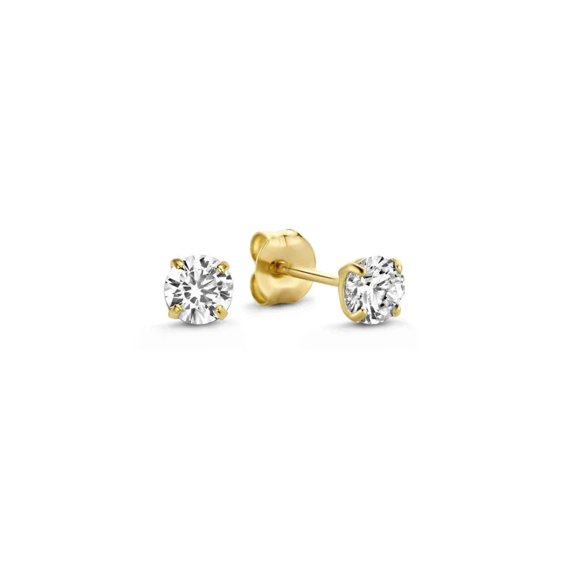 Gouden oorbellen set