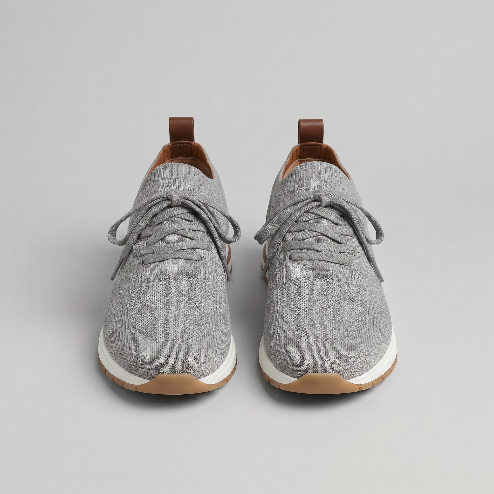 Knit Sock Lace-Up Trainers Heren Casual