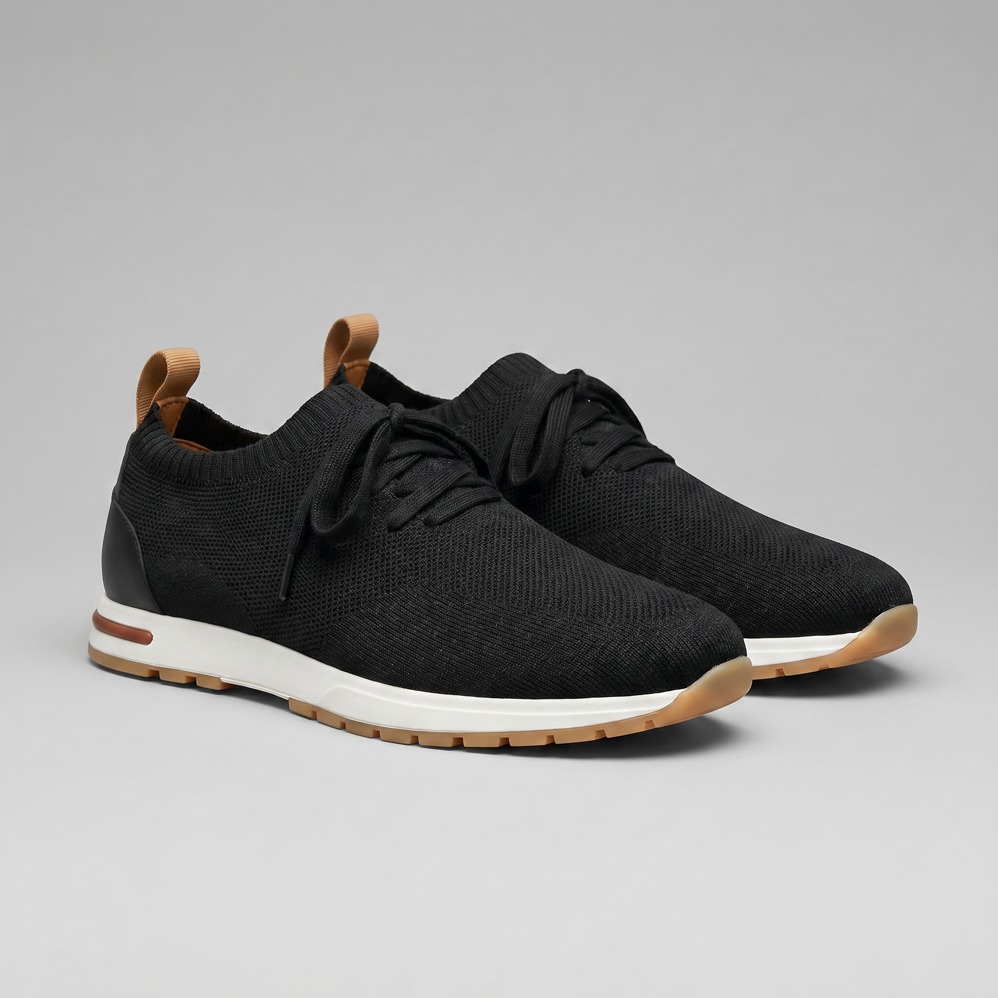 Knit Sock Lace-Up Trainers Heren Casual