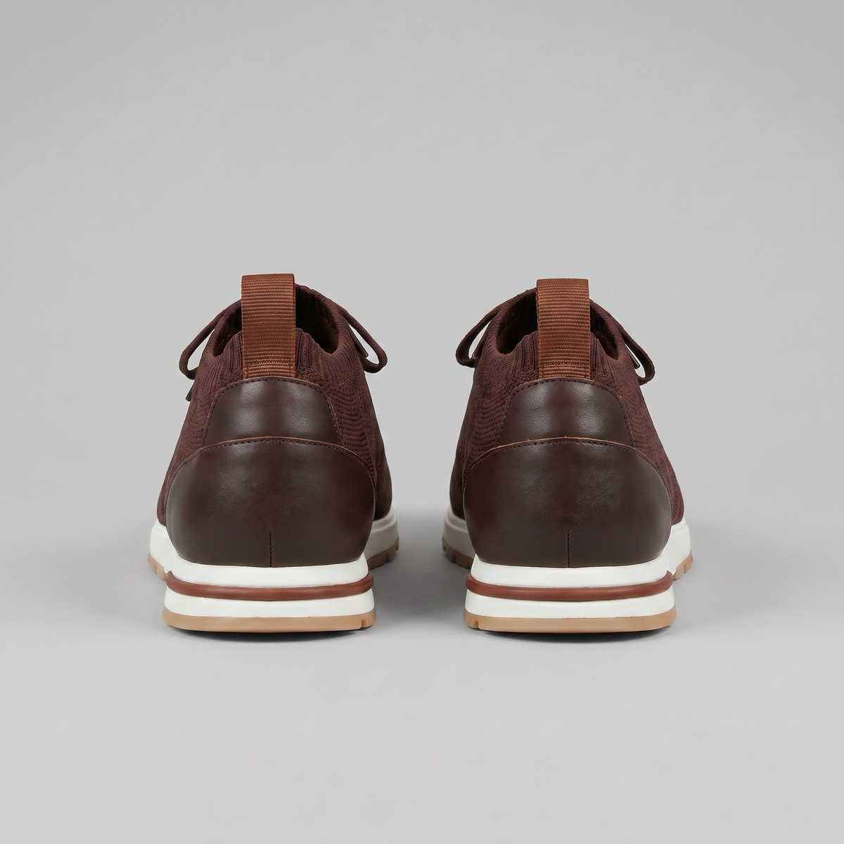 Knit Sock Lace-Up Trainers Heren Casual