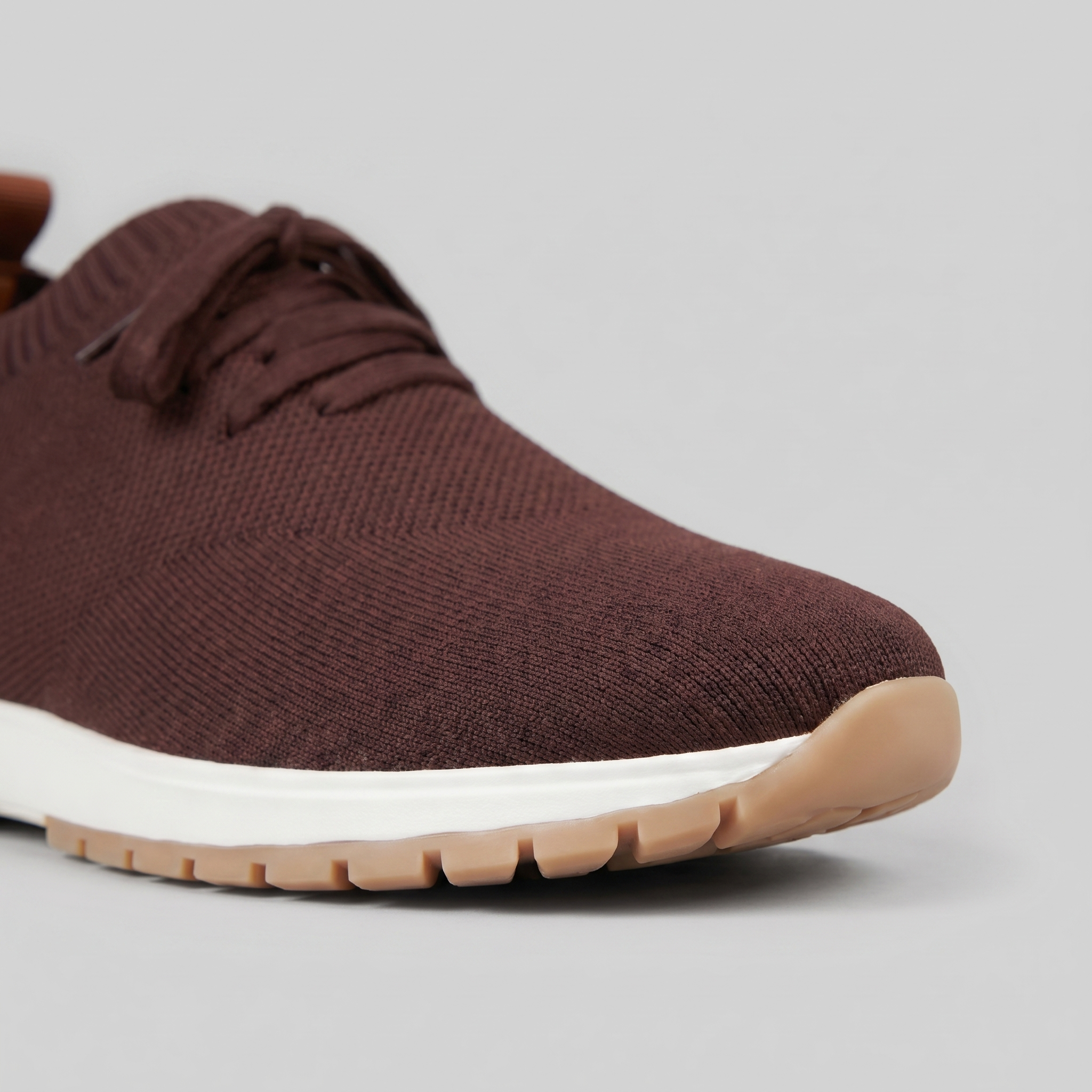 Knit Sock Lace-Up Trainers Heren Casual