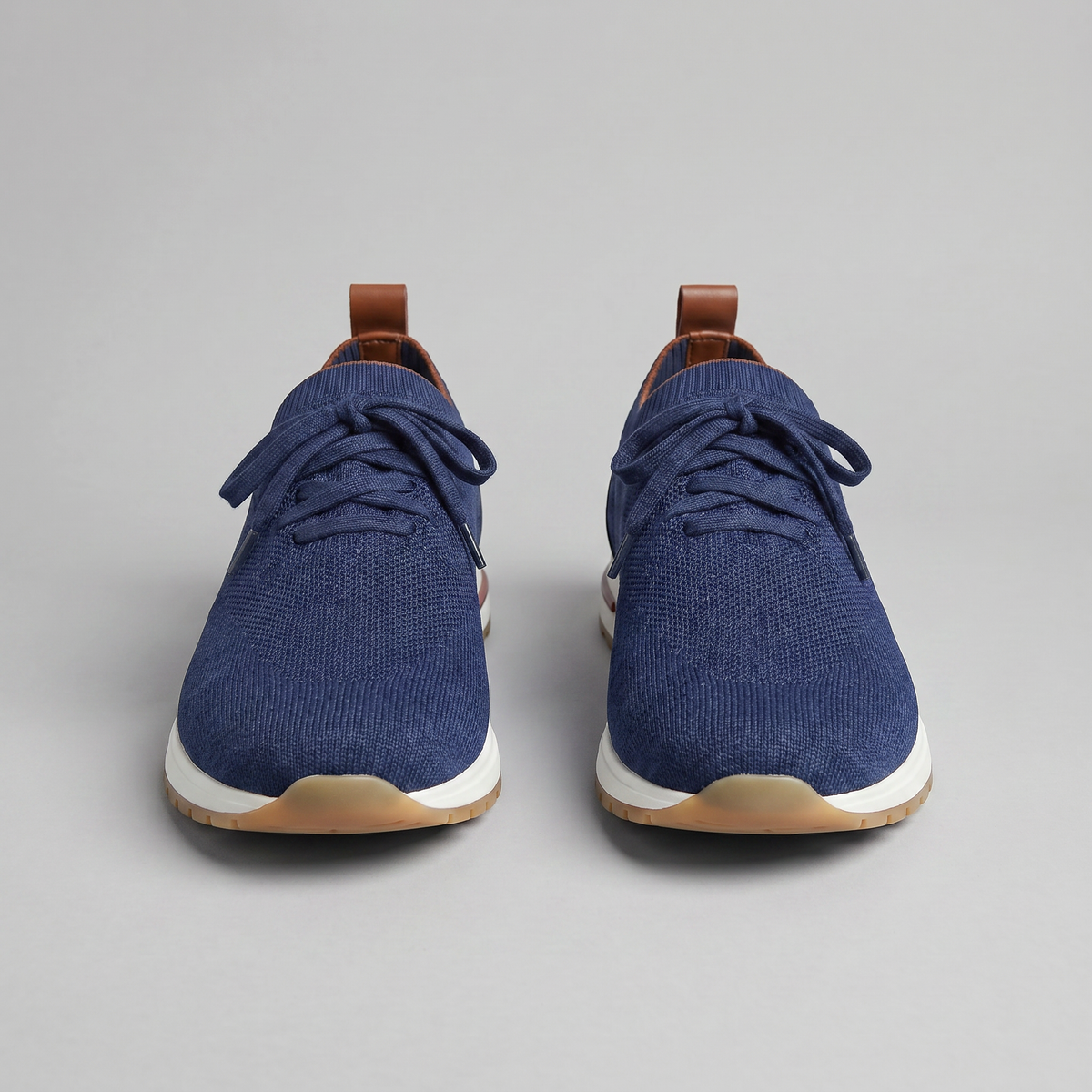 Knit Sock Lace-Up Trainers Heren Casual