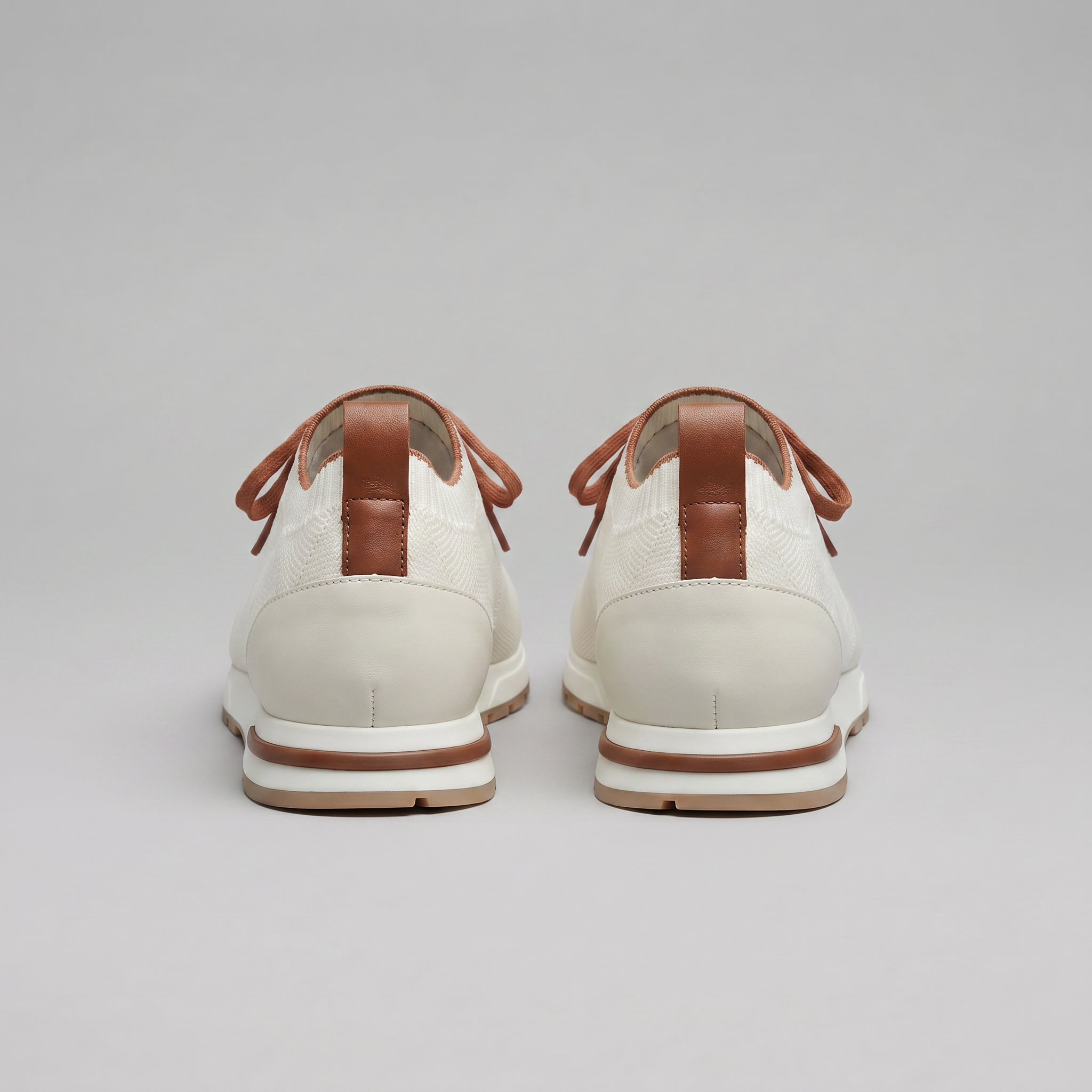 Knit Sock Lace-Up Trainers Heren Casual