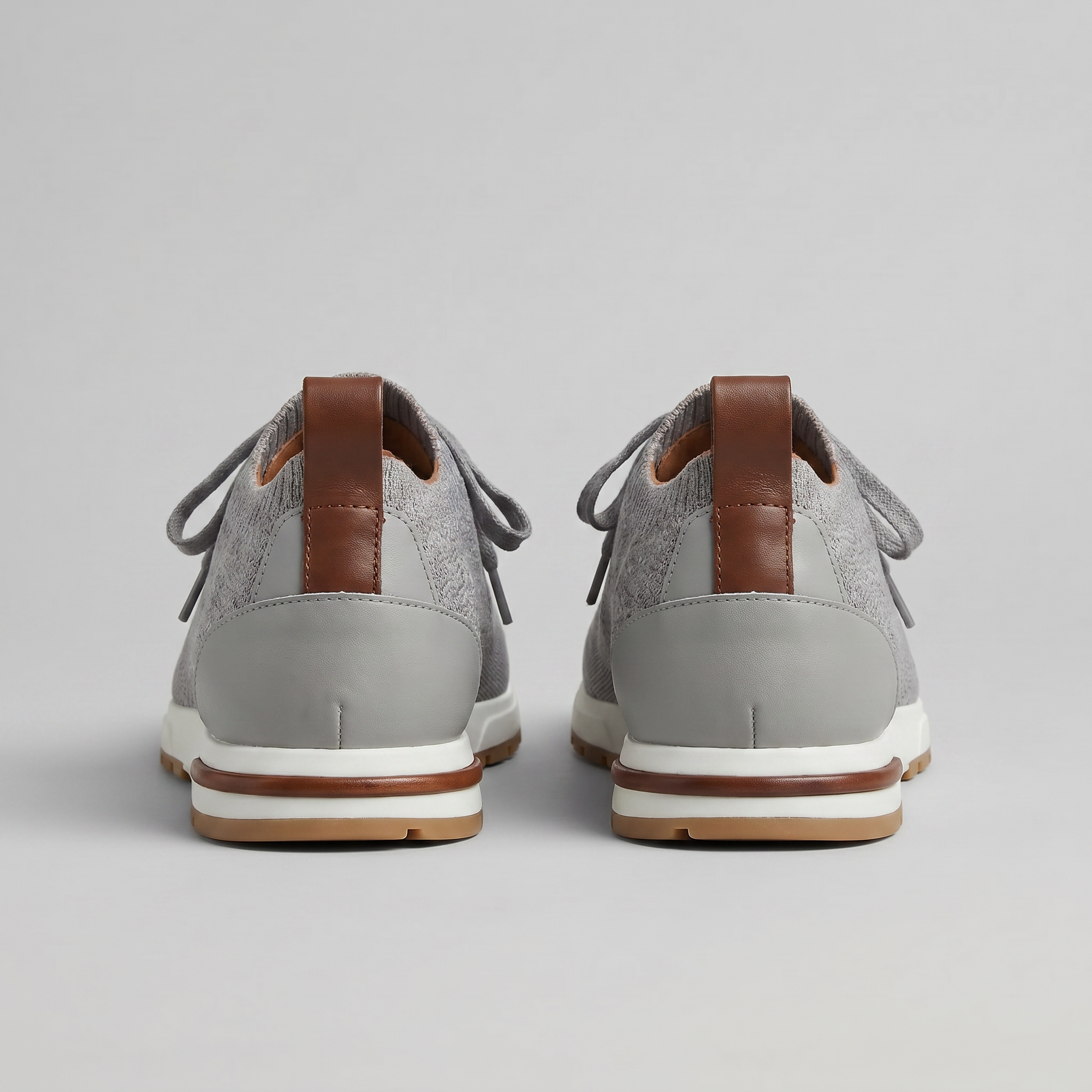 Knit Sock Lace-Up Trainers Heren Casual