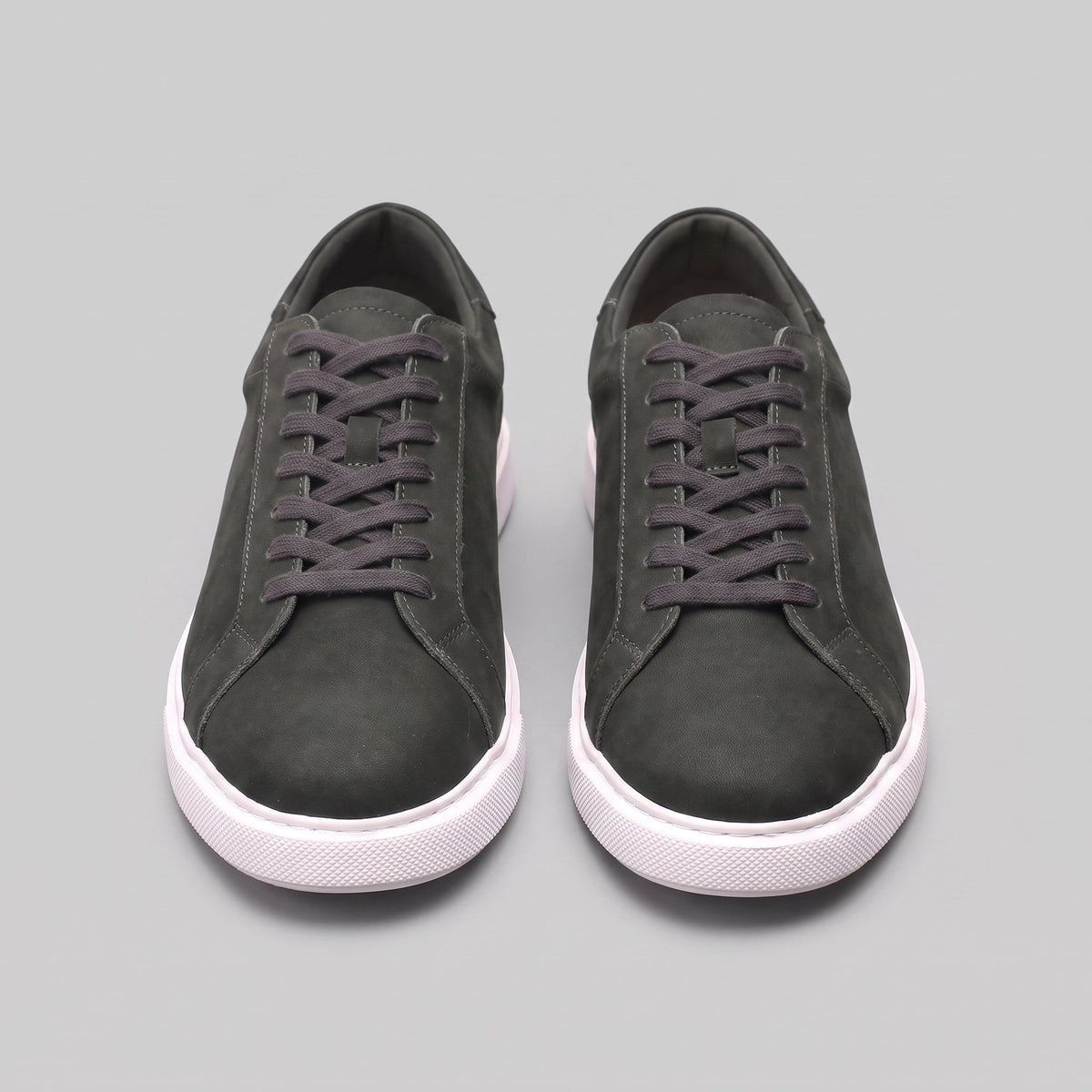 Lage Sneakers Heren Suede Grijs Casual