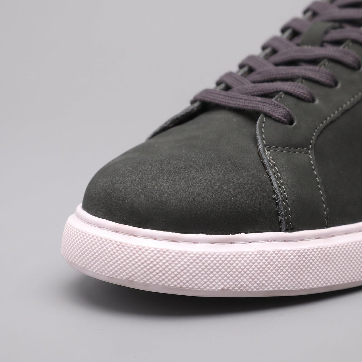 Lage Sneakers Heren Suede Grijs Casual