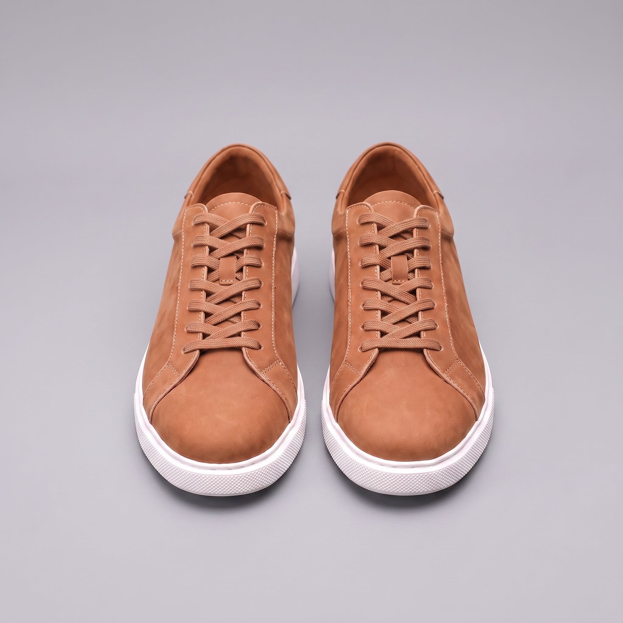 Lage Sneakers Heren Suede Grijs Casual