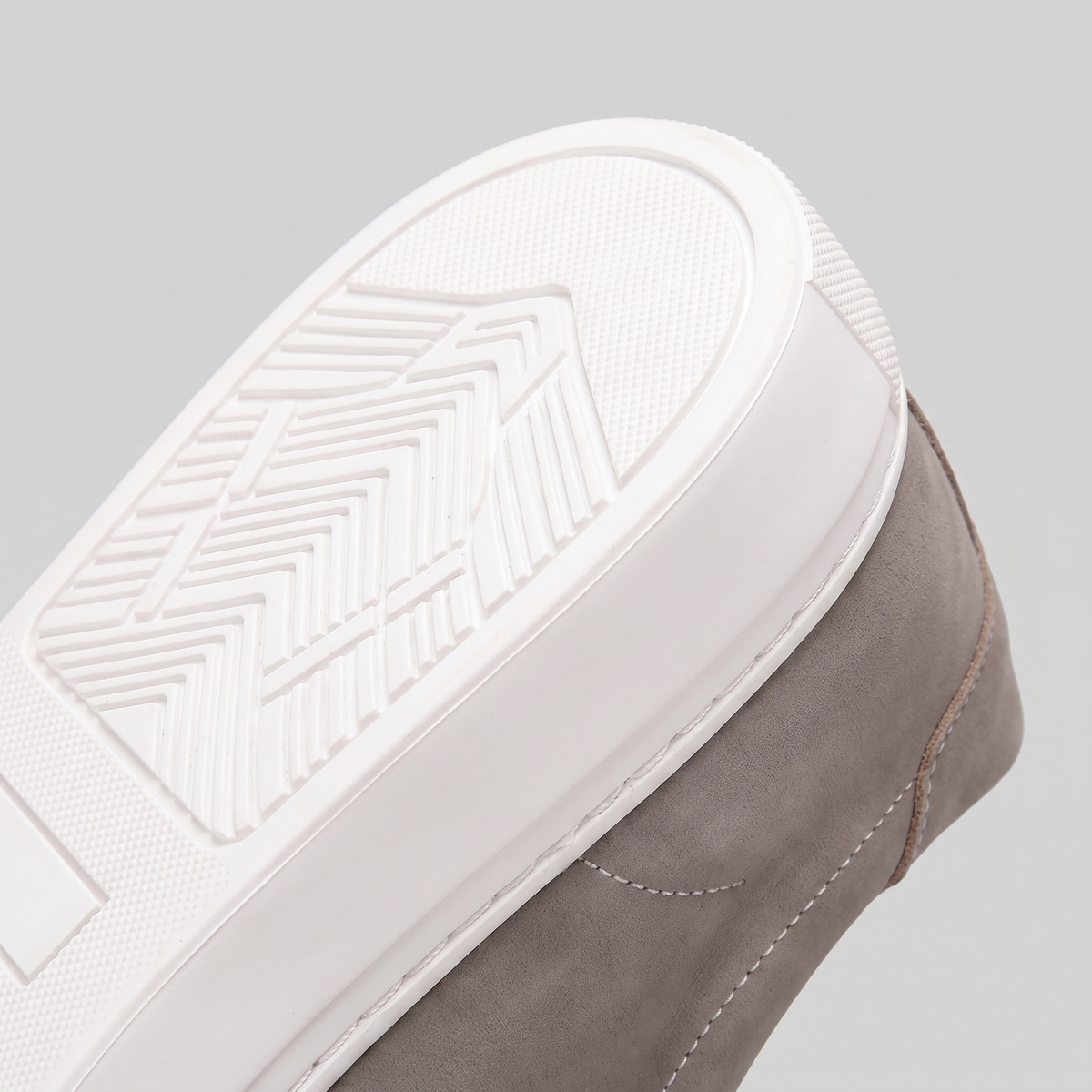 Lage Sneakers Heren Suede Grijs Casual