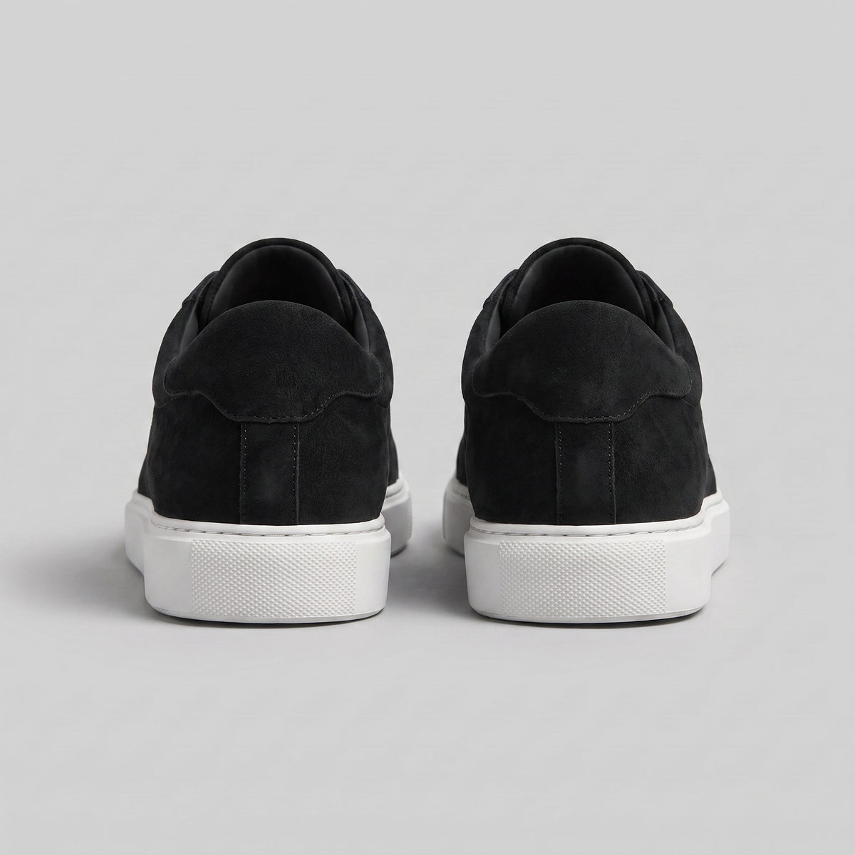 Lage Sneakers Heren Suede Grijs Casual