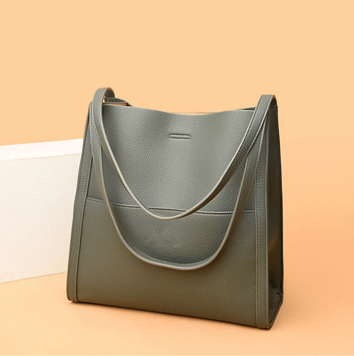 Lederen Schoudertas Dames Draagtas Organizer Casual