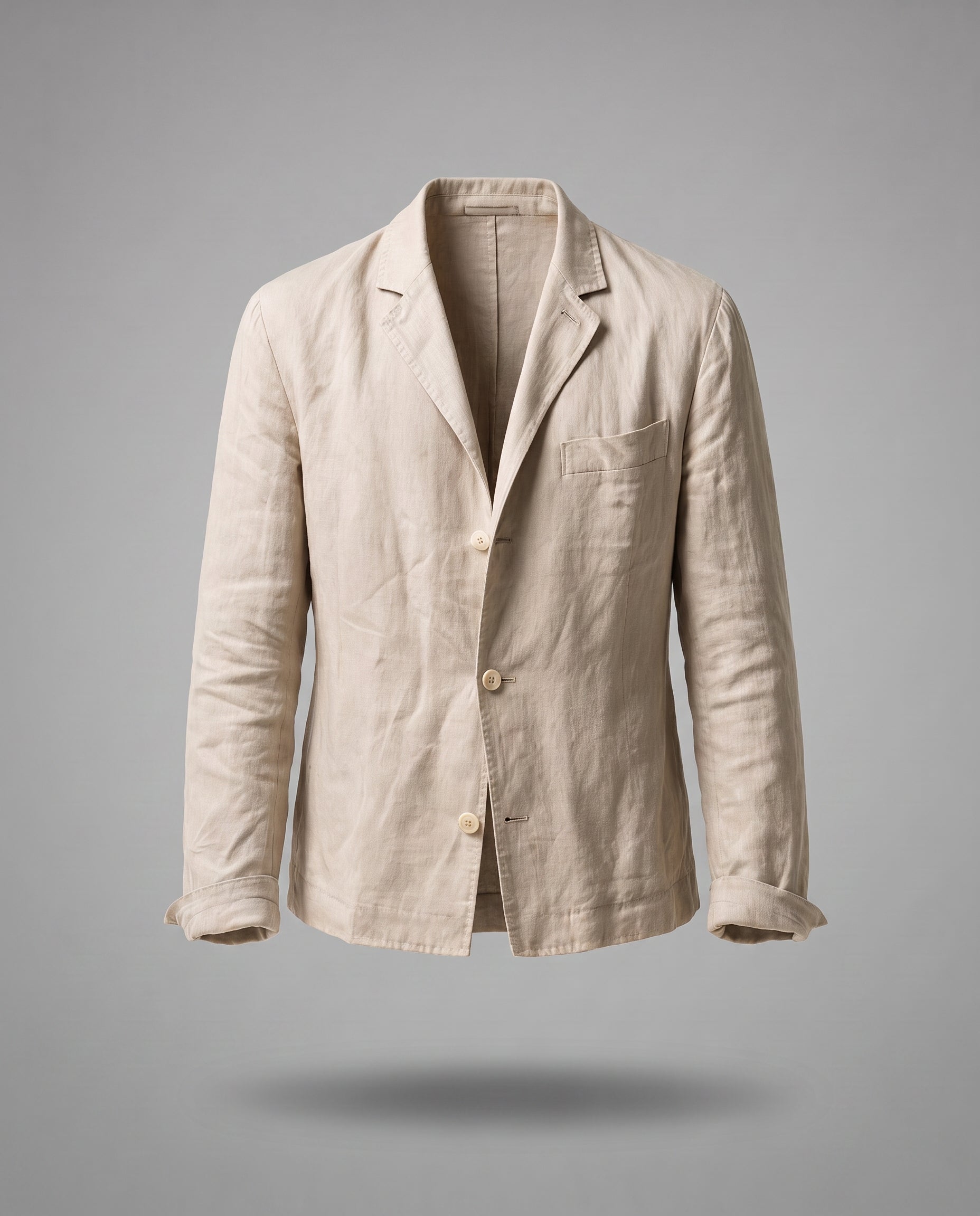 Linnen Blazer voor Heren met Lichtgewicht en Comfort