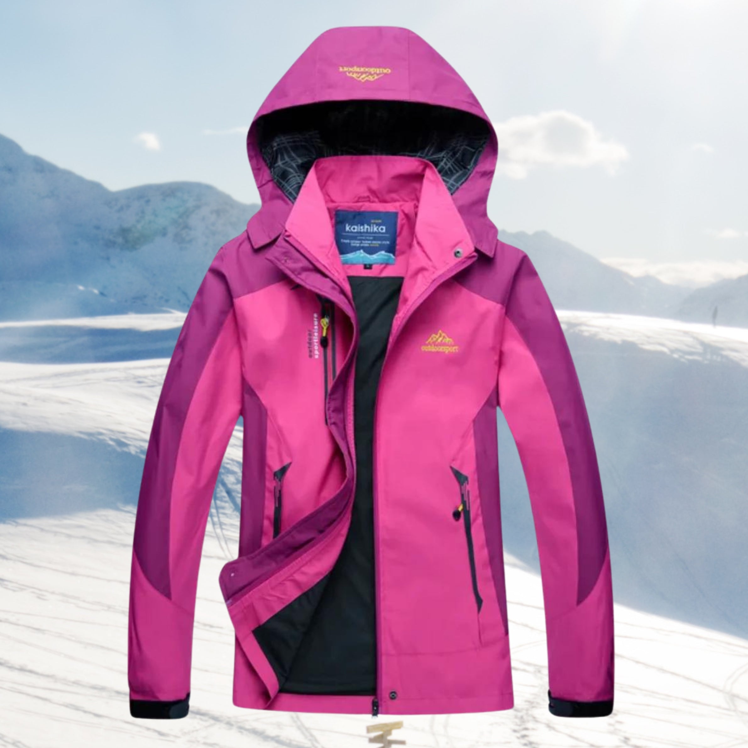 Outdoorjas voor Vrouwen met Wind- en Waterdichtheid