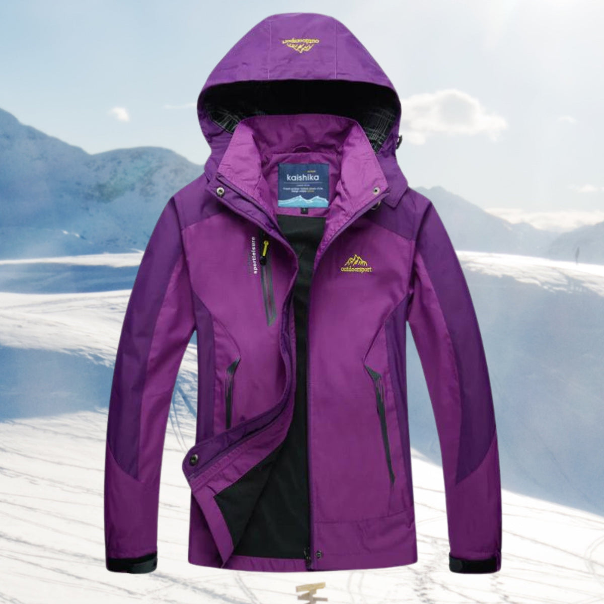 Outdoorjas voor Vrouwen met Wind- en Waterdichtheid
