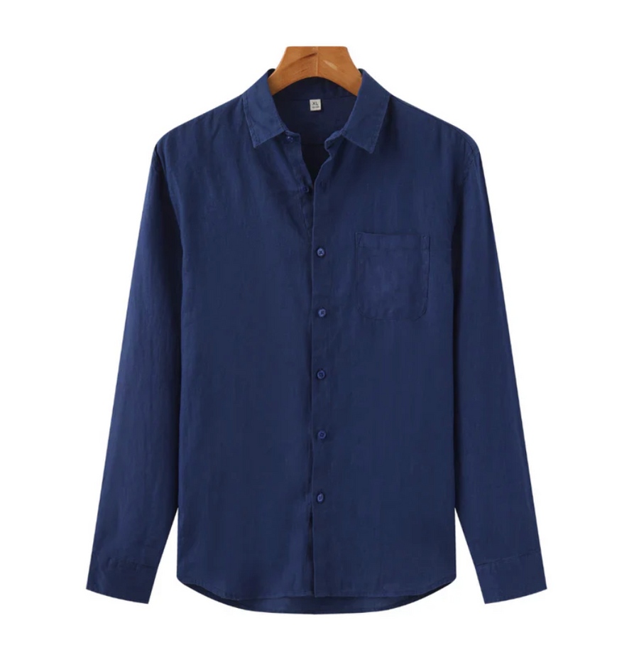 Overhemd Lange Mouwen Heren Comfort Casual