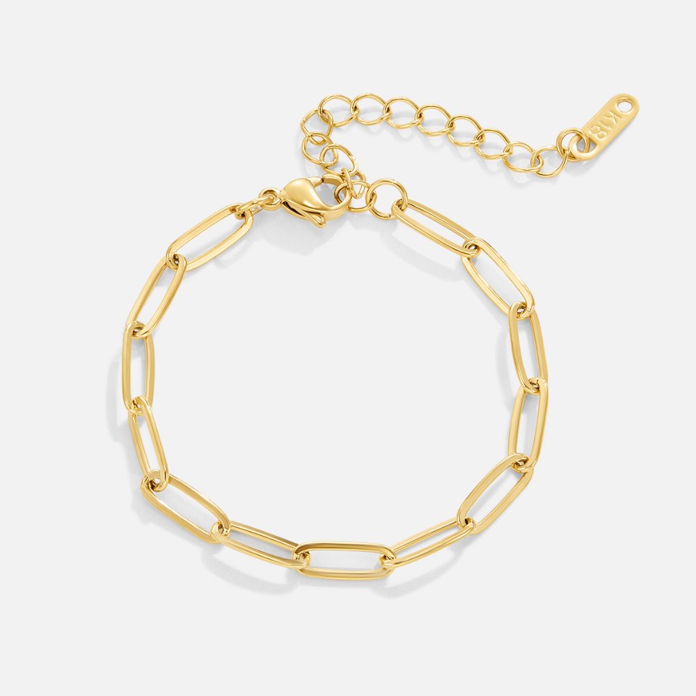 Elegante gouden armband met verfijnd design