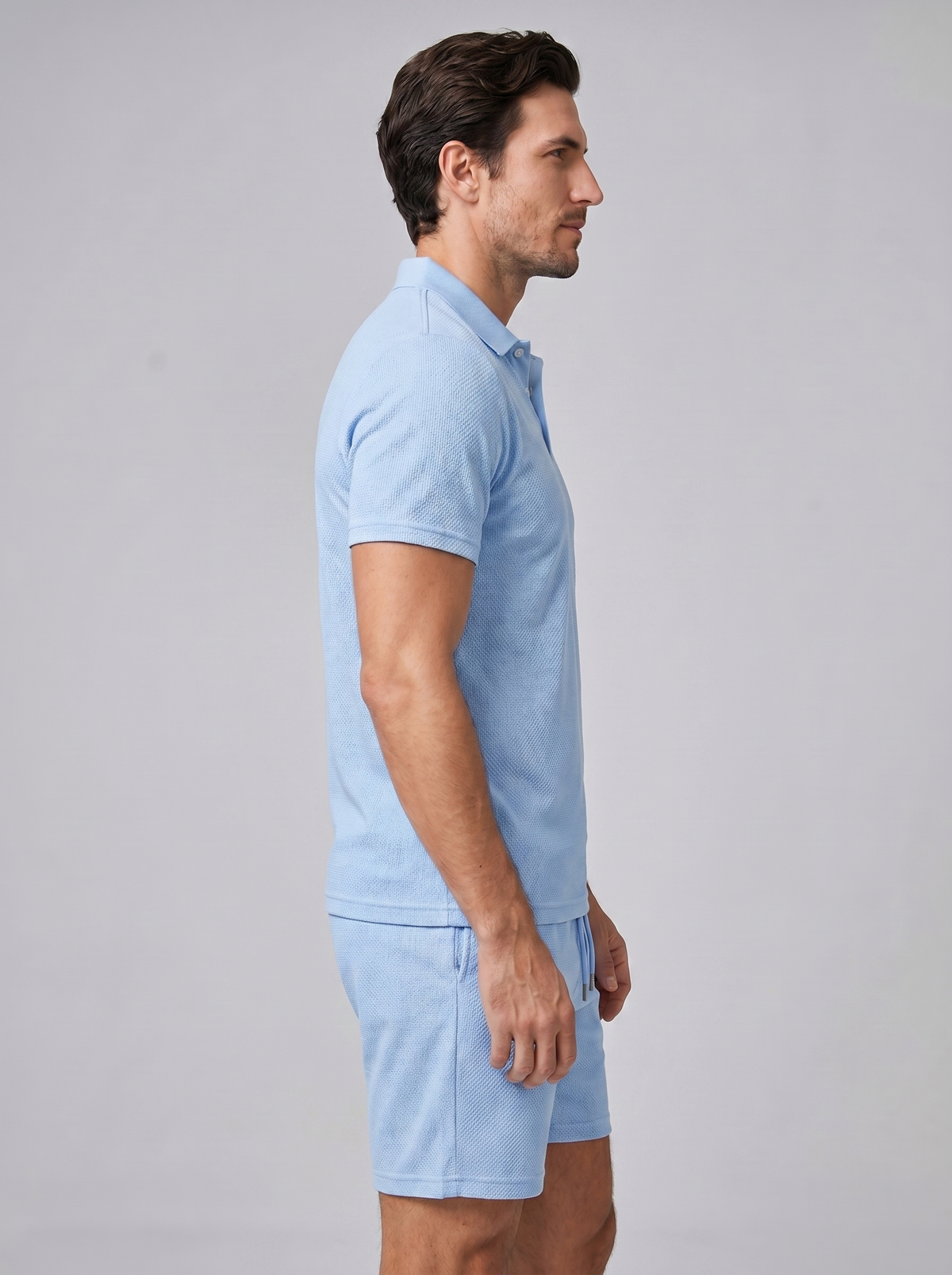 Polo En Shorts Set Heren Zomer Casual