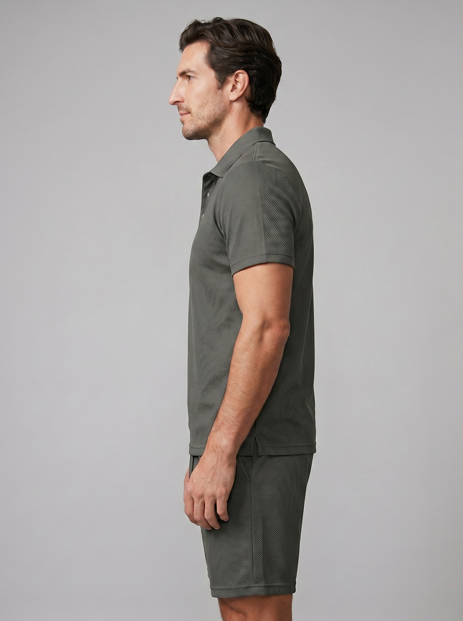Polo En Shorts Set Heren Zomer Casual
