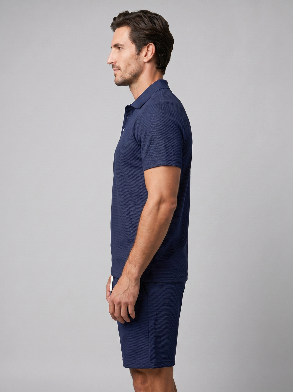 Polo En Shorts Set Heren Zomer Casual