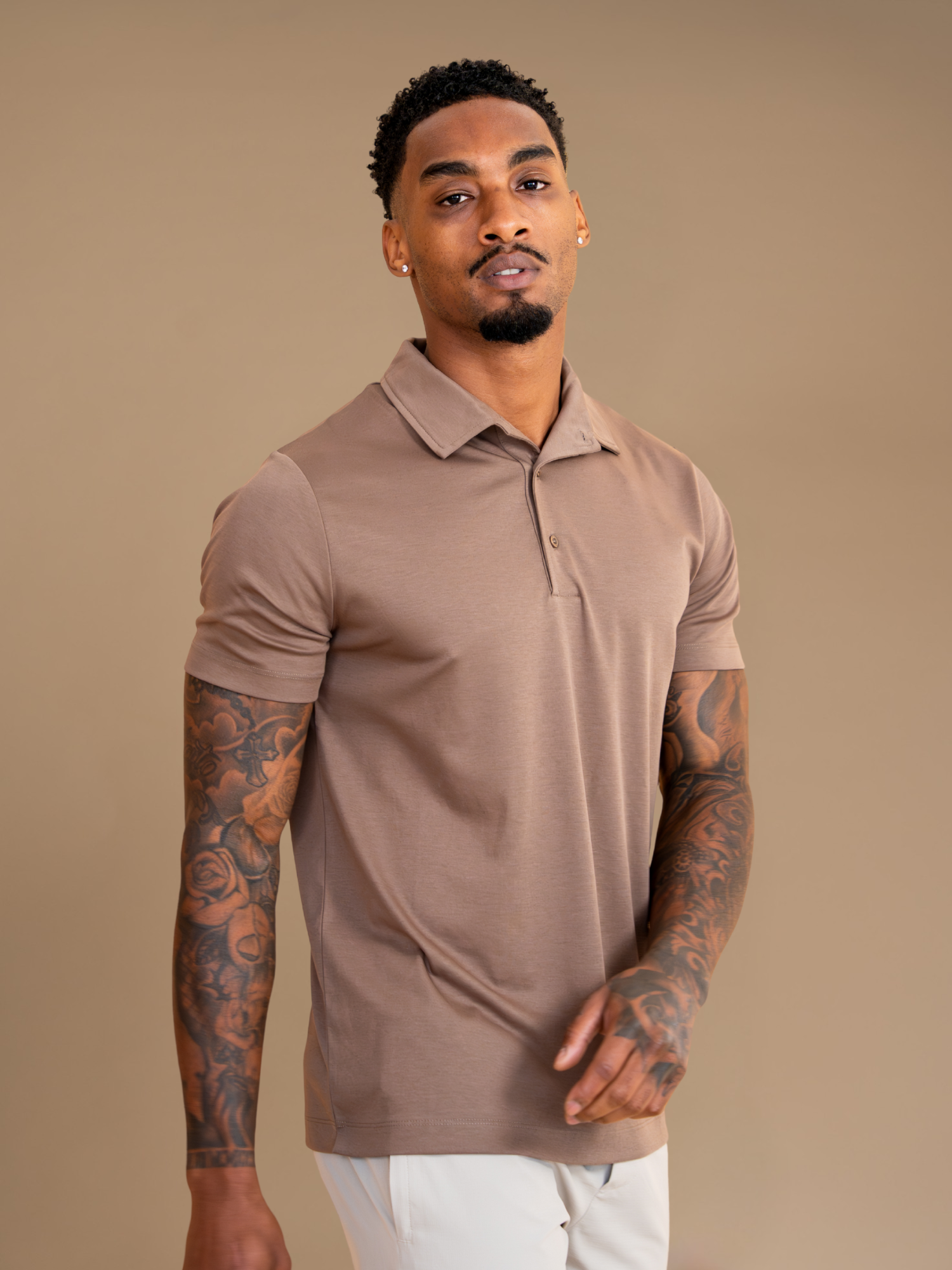 Polo Shirt Heren Regular Fit Stretch Casual