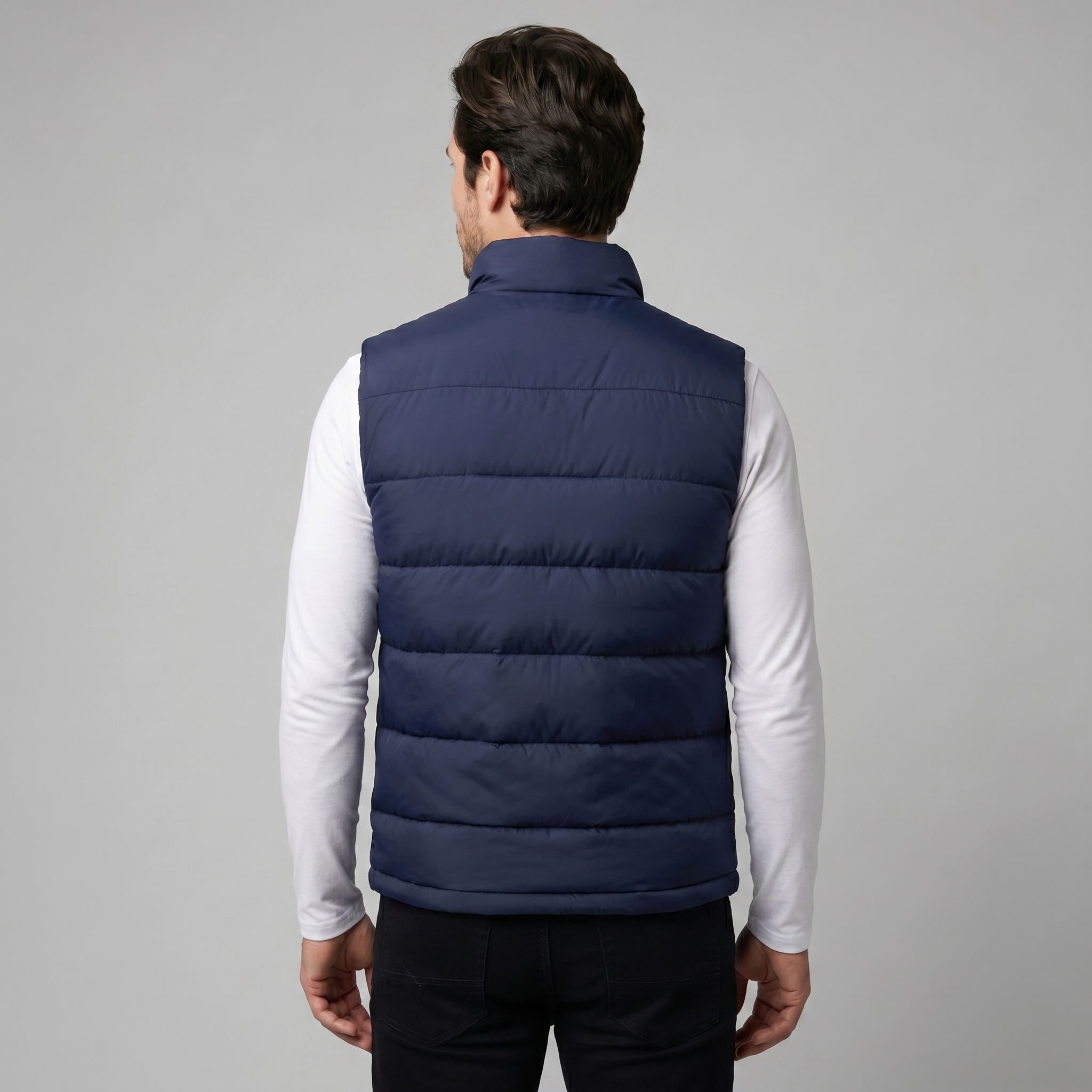 Quilted Padded Gilet Heren Winter Casual