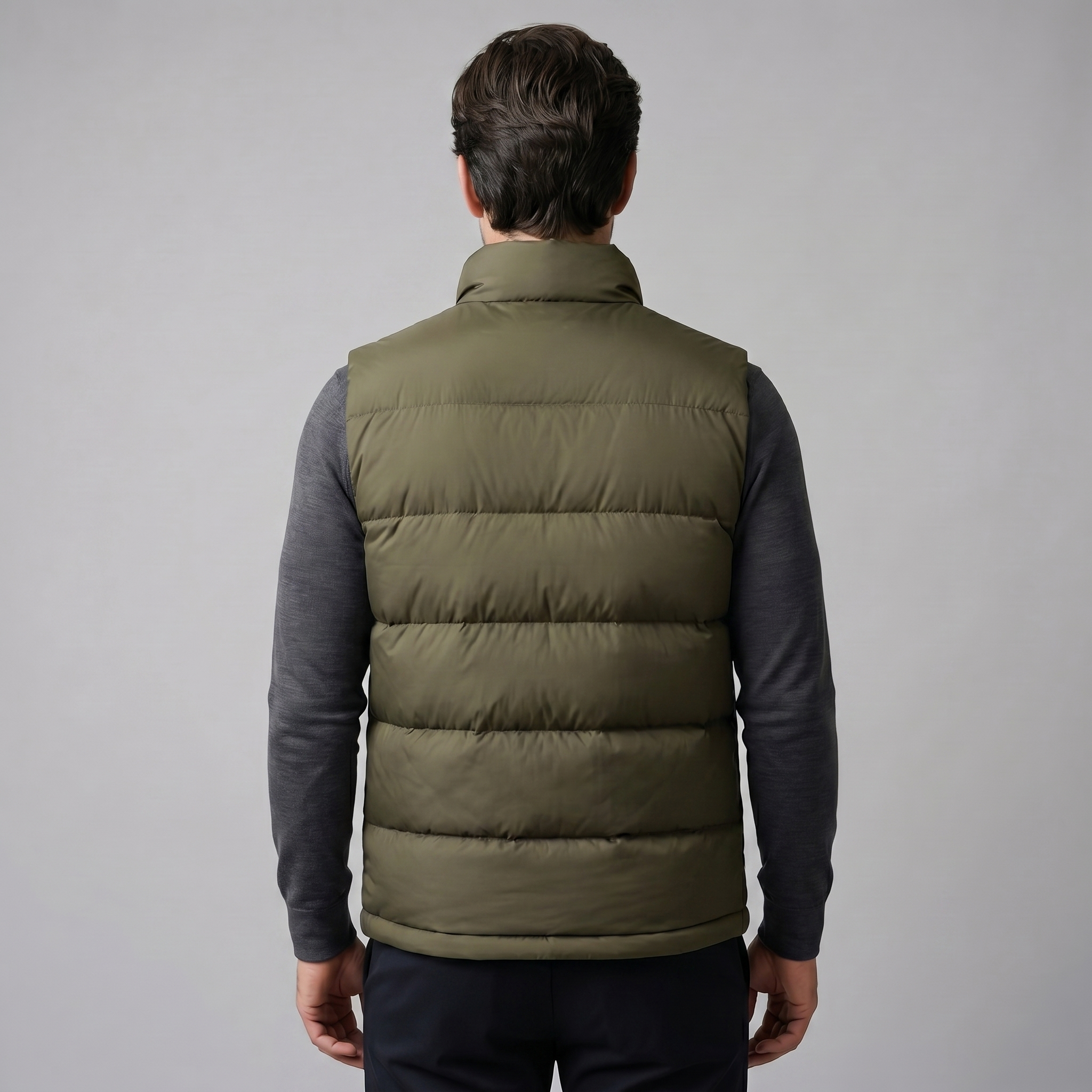 Quilted Padded Gilet Heren Winter Casual