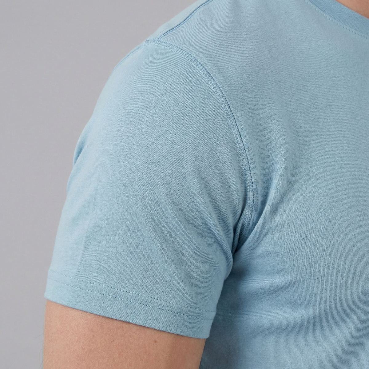 Slim Fit T-Shirt Heren Casual
