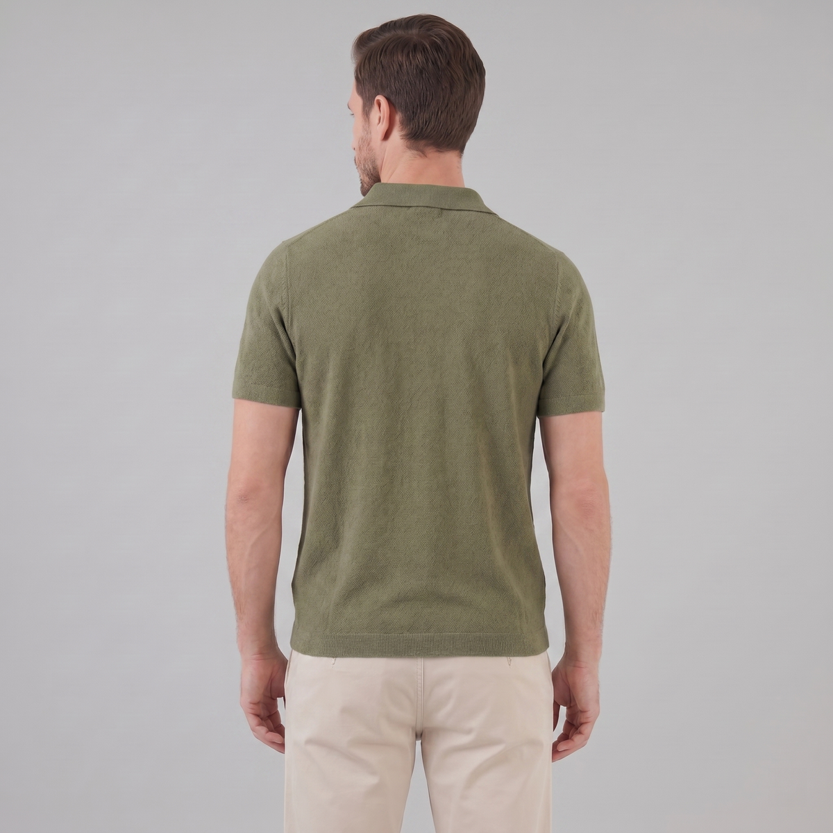 Smart Casual Heren Polo V-Hals Zomer Lightweight