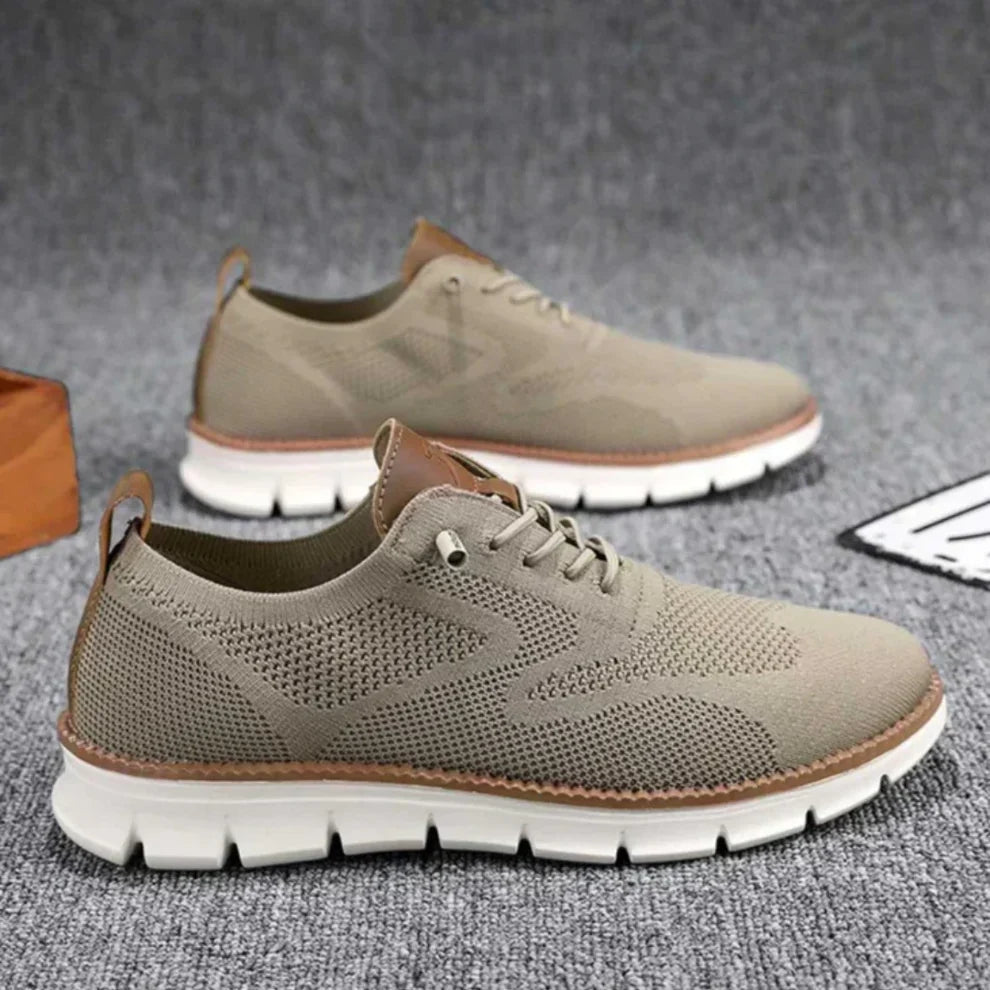Sneakers Heren met Ademend Mesh en Flexibele Zool voor Comfort