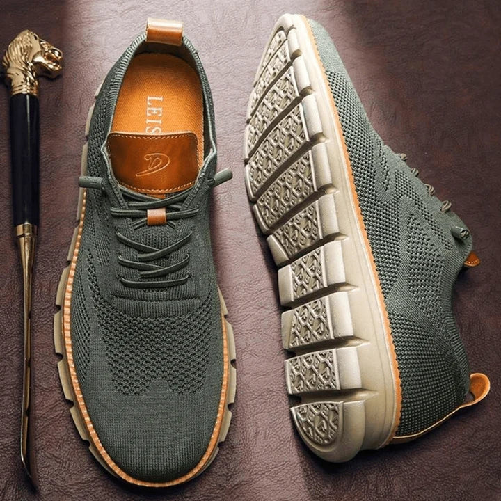 Sneakers Heren met Ademend Mesh en Flexibele Zool voor Comfort