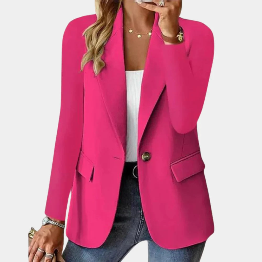 Stijlvolle Blazer voor Dames met Lange Mouwen