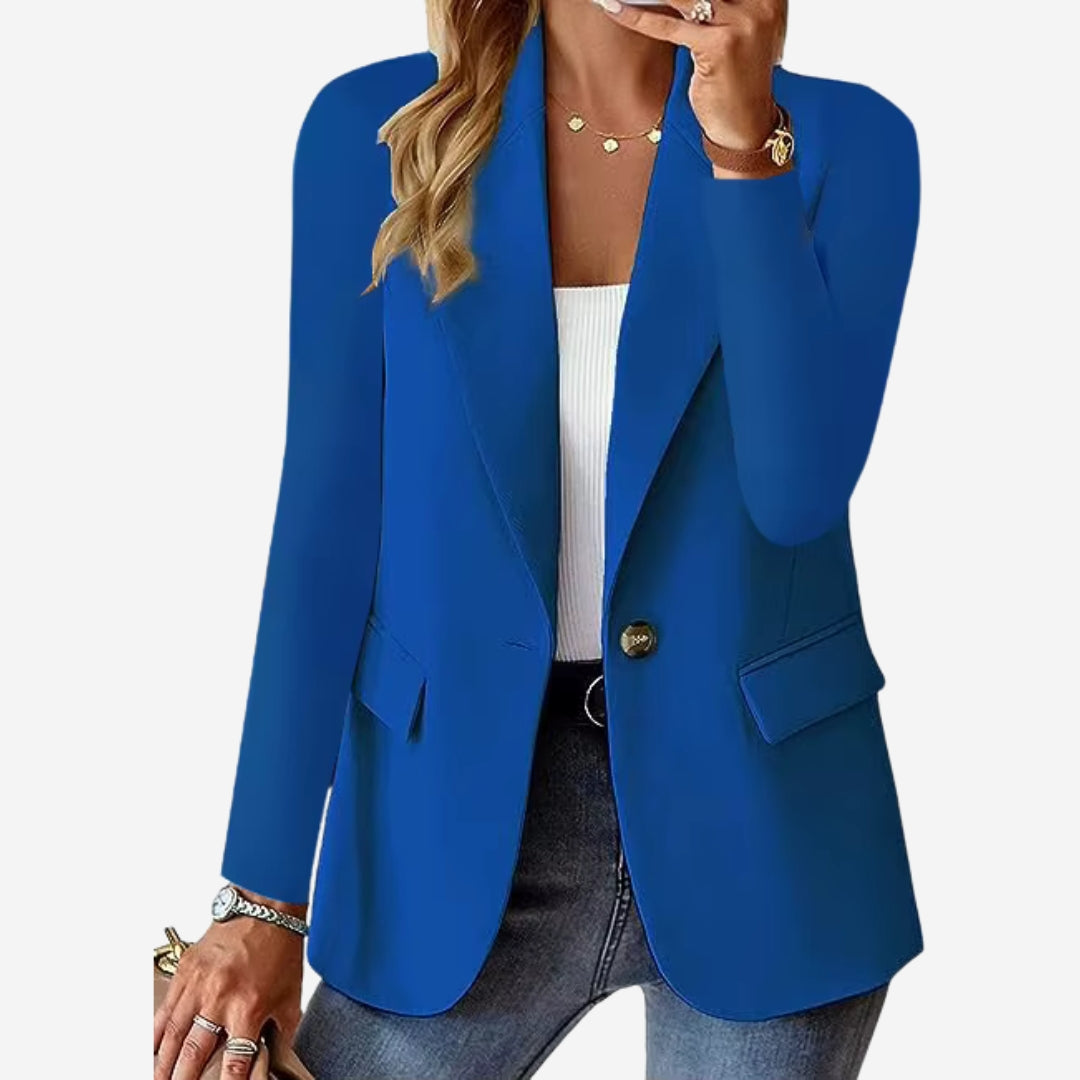 Stijlvolle Blazer voor Dames met Lange Mouwen