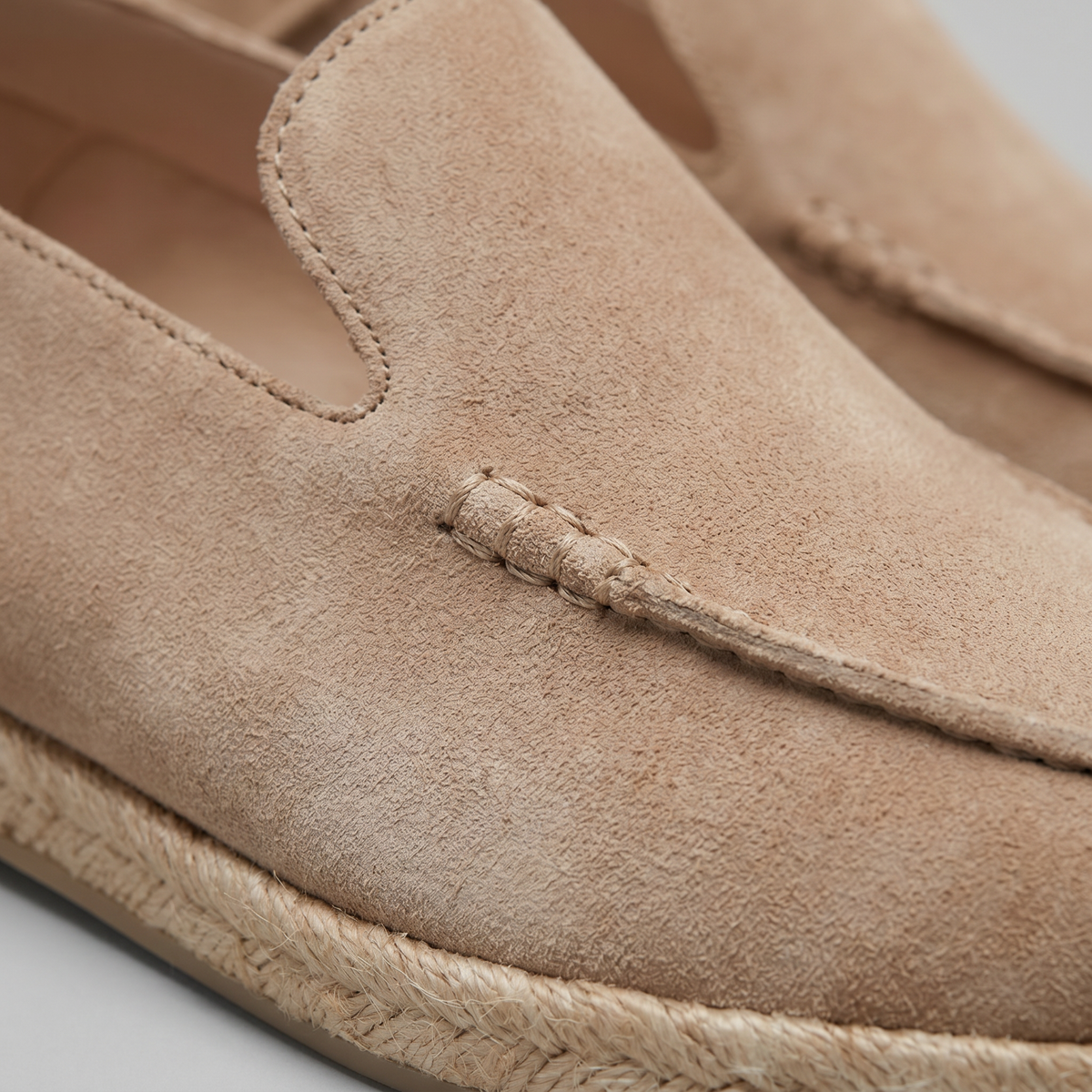 Suede Espadrille Loafers Heren Casual Zomer