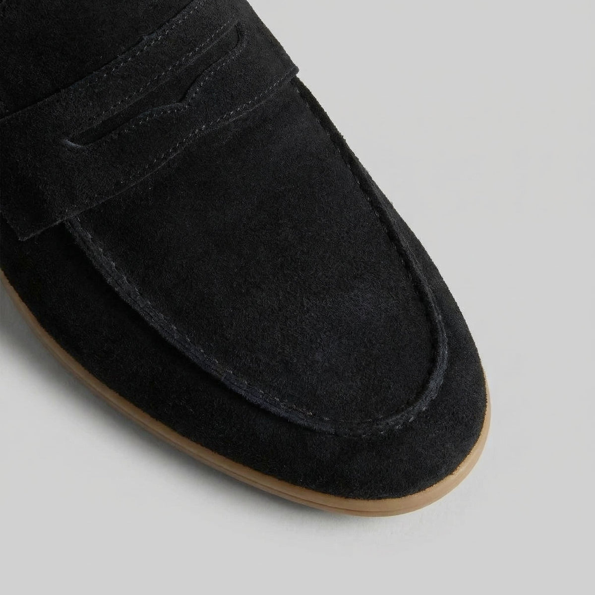 Suede Penny Loafers Heren Casual Formeel