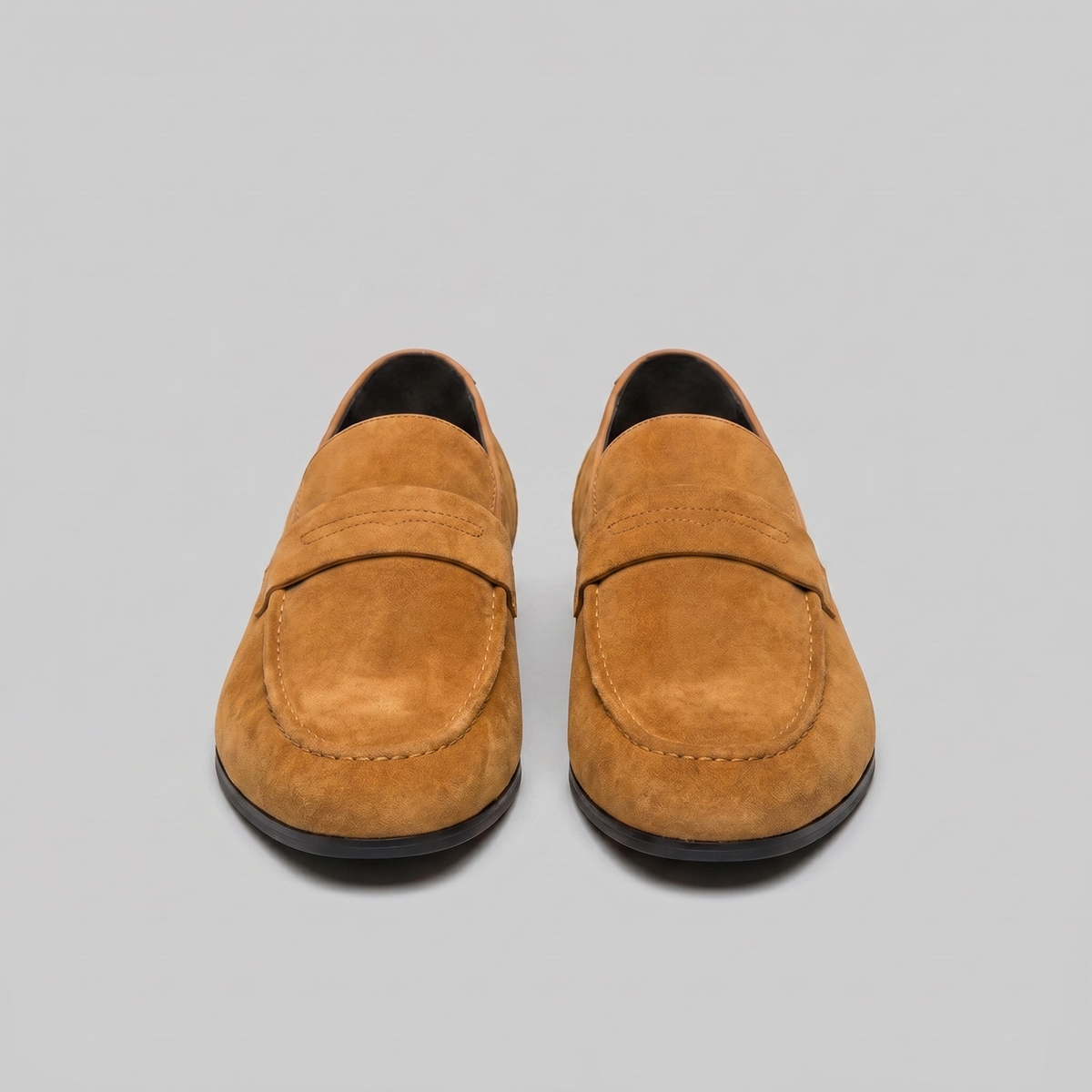 Suede Penny Loafers Heren Smart Casual