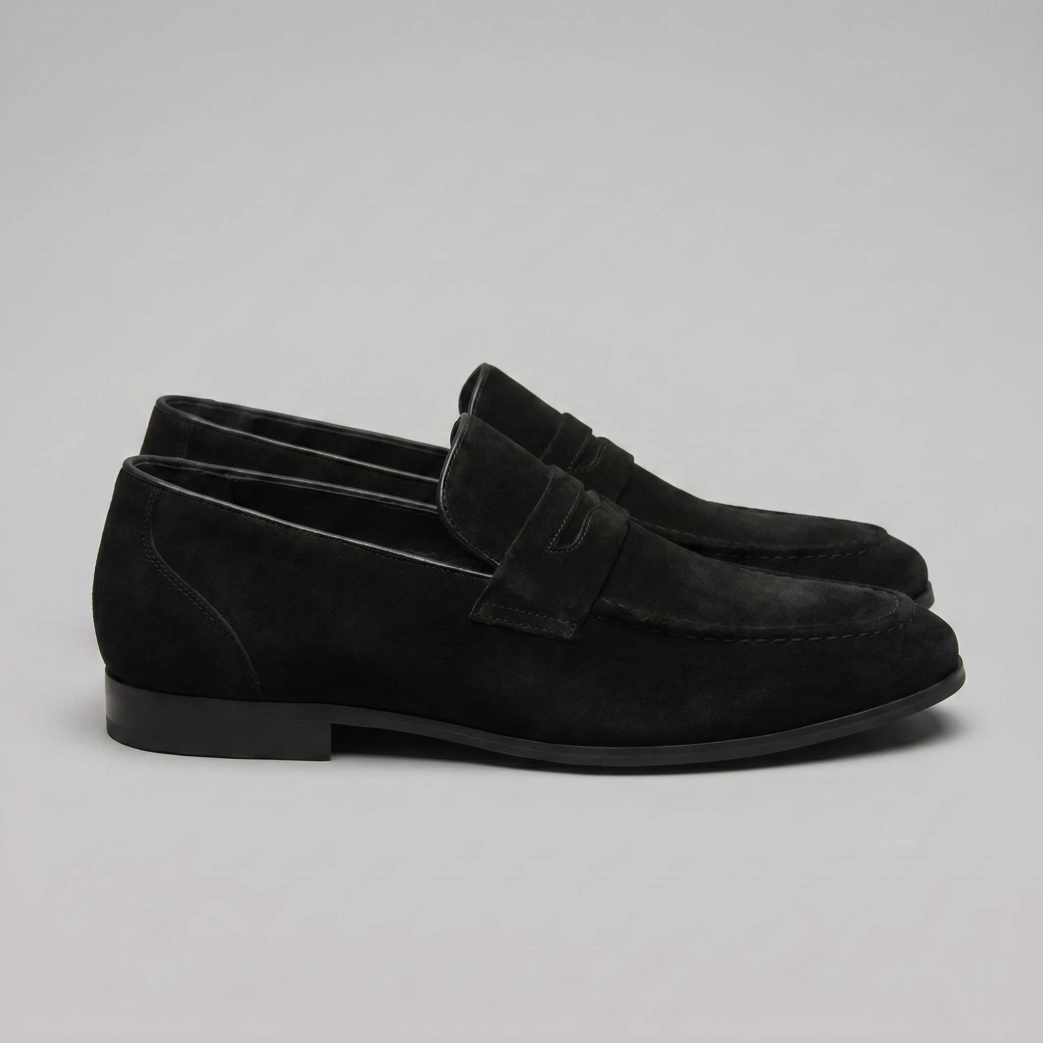 Suede Penny Loafers Heren Smart Casual