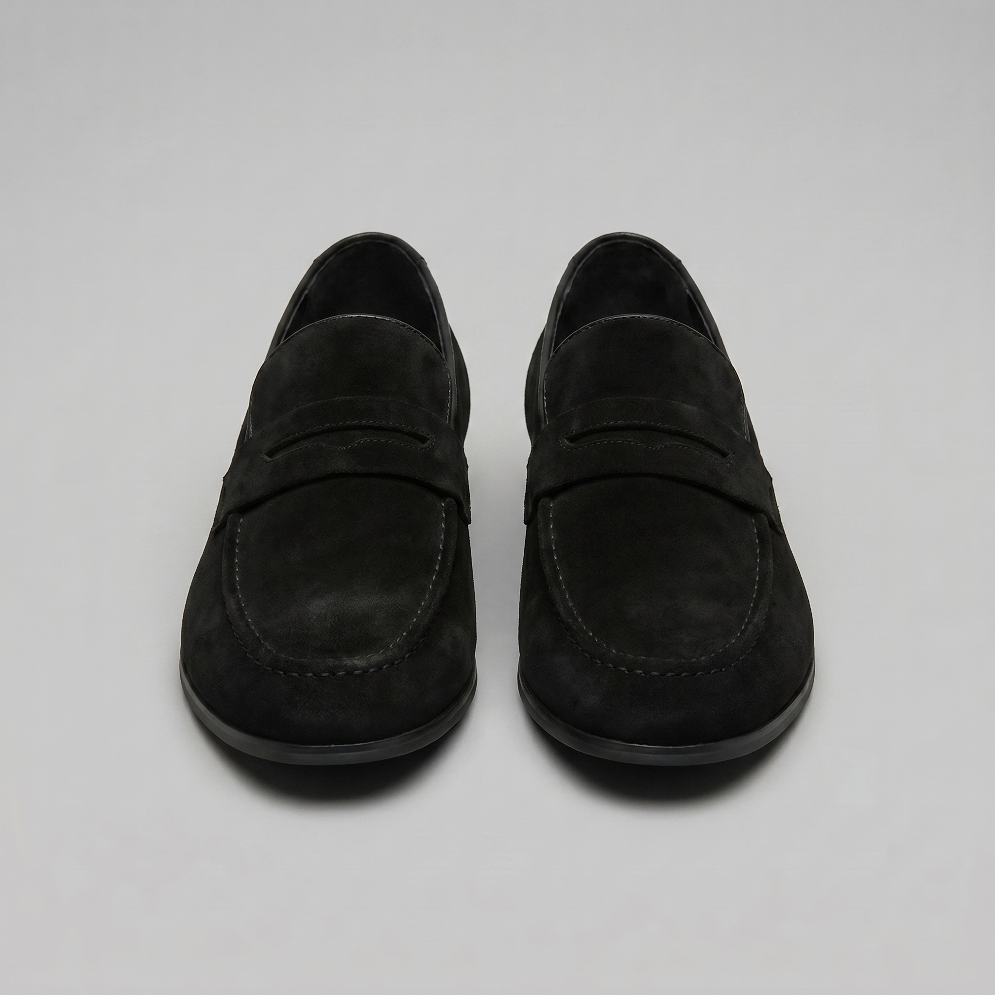 Suede Penny Loafers Heren Smart Casual