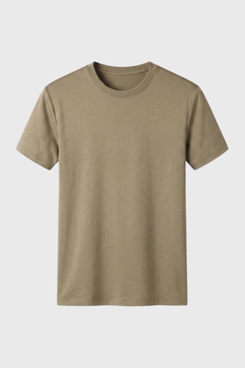 T-shirt Heren Regular Fit Ronde Hals Korte Mouwen Casual