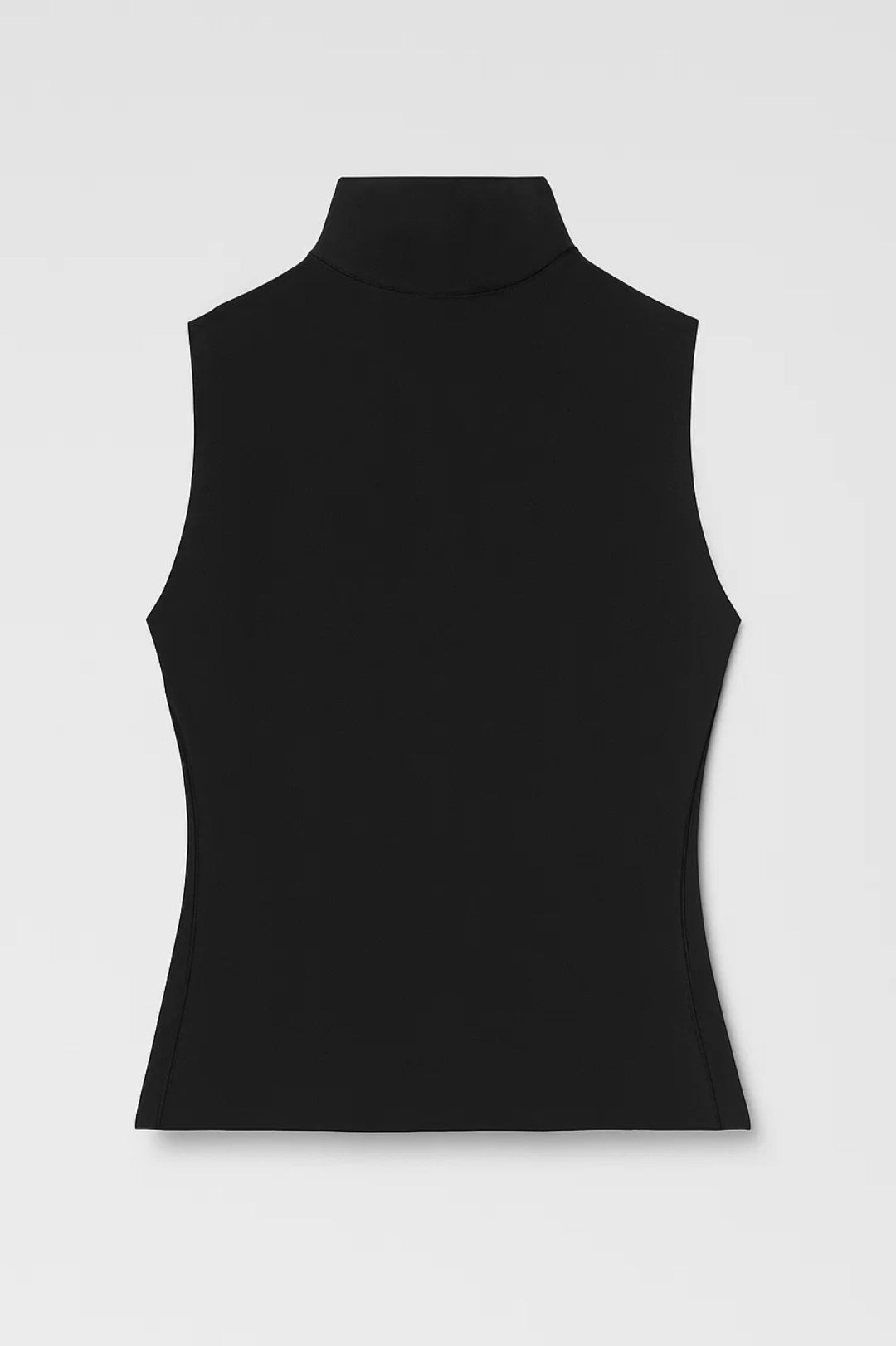 Top Dames Mouwloos Coldetail Strak Getailleerd Casual