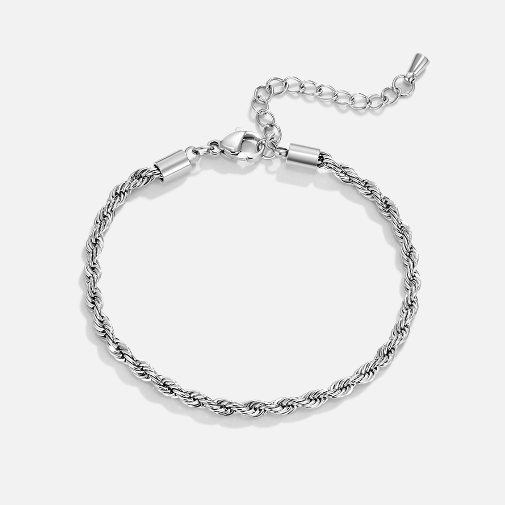 Verfijnde zilveren armband met een elegant ontwerp