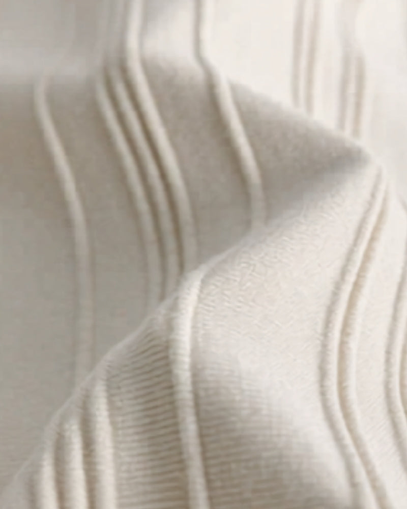 Zip-Up Polo Heren Casual Dagelijks Comfort Gebreide Knit