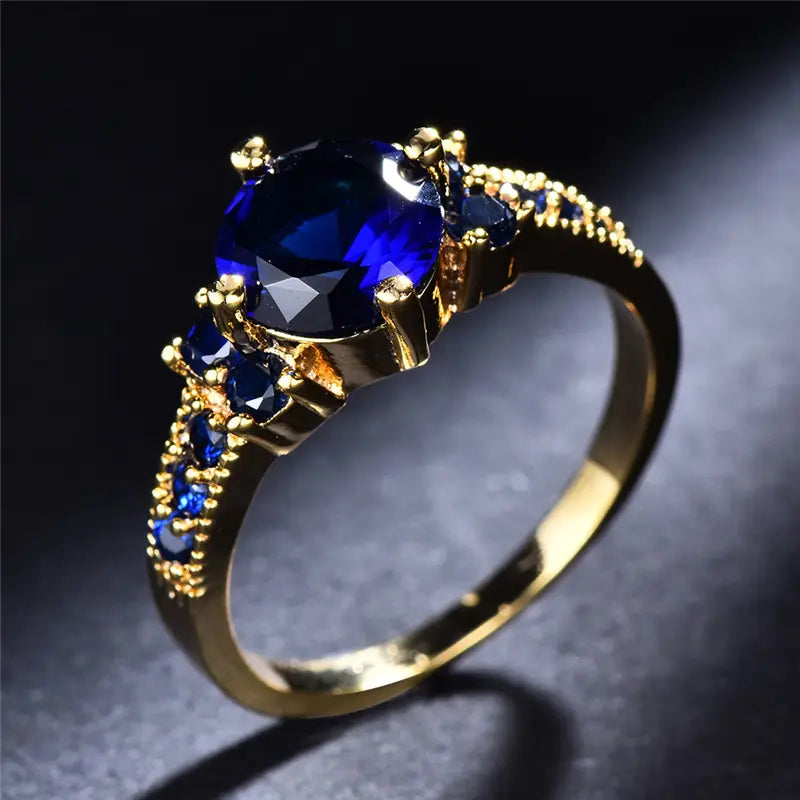 Elegante gouden ring met verfijnde details