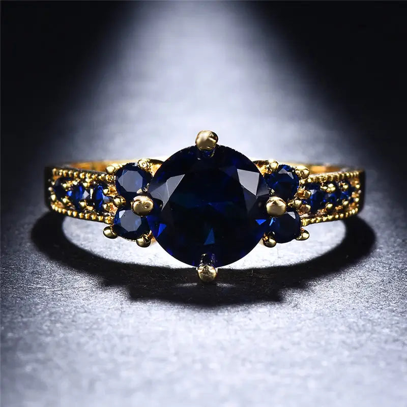 Elegante gouden ring met verfijnde details
