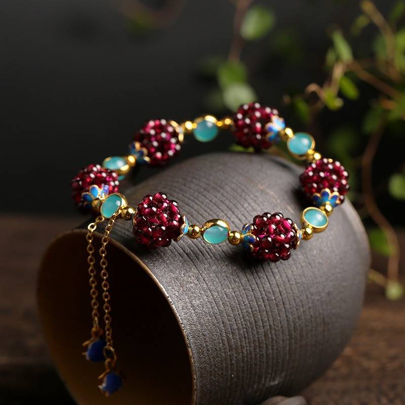 Zachte gouden armband met verfijnde details