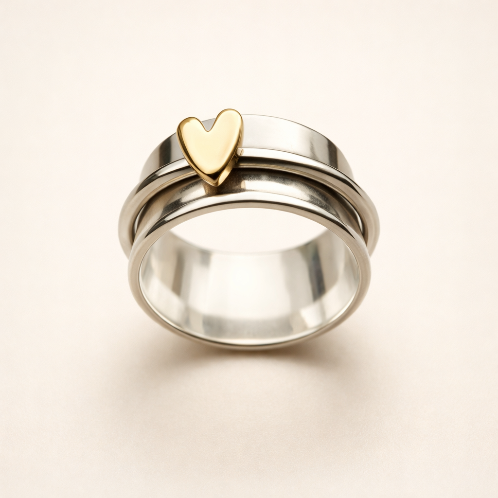 Gouden Hart Ring